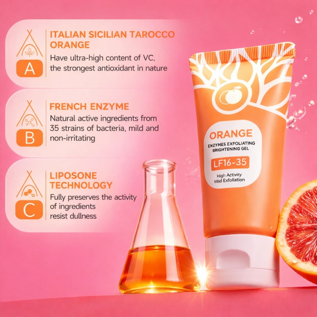 Orange Enzymes Exfoliating Brightening Gel