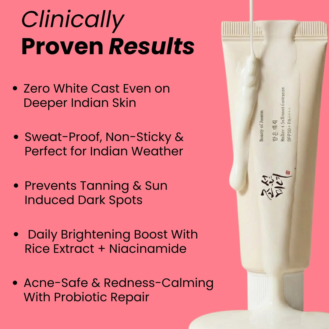Relief Sun : Rice + Probiotics (SPF50+ PA++++)
