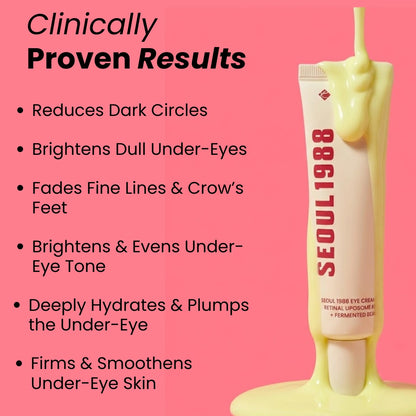 SEOUL 1988 Eye Cream : Retinal Liposome 4% + Fermented Bean