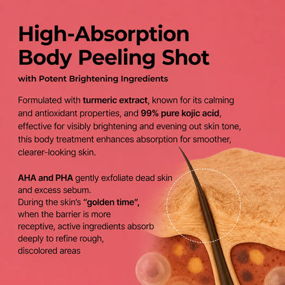 Dr. Melaxin Peel Shot: Brightening Body Spray