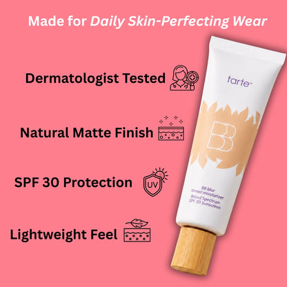 Tarte™ BB Blur Skin Tint SPF 30 – Pore Blurring Tinted Moisturizer