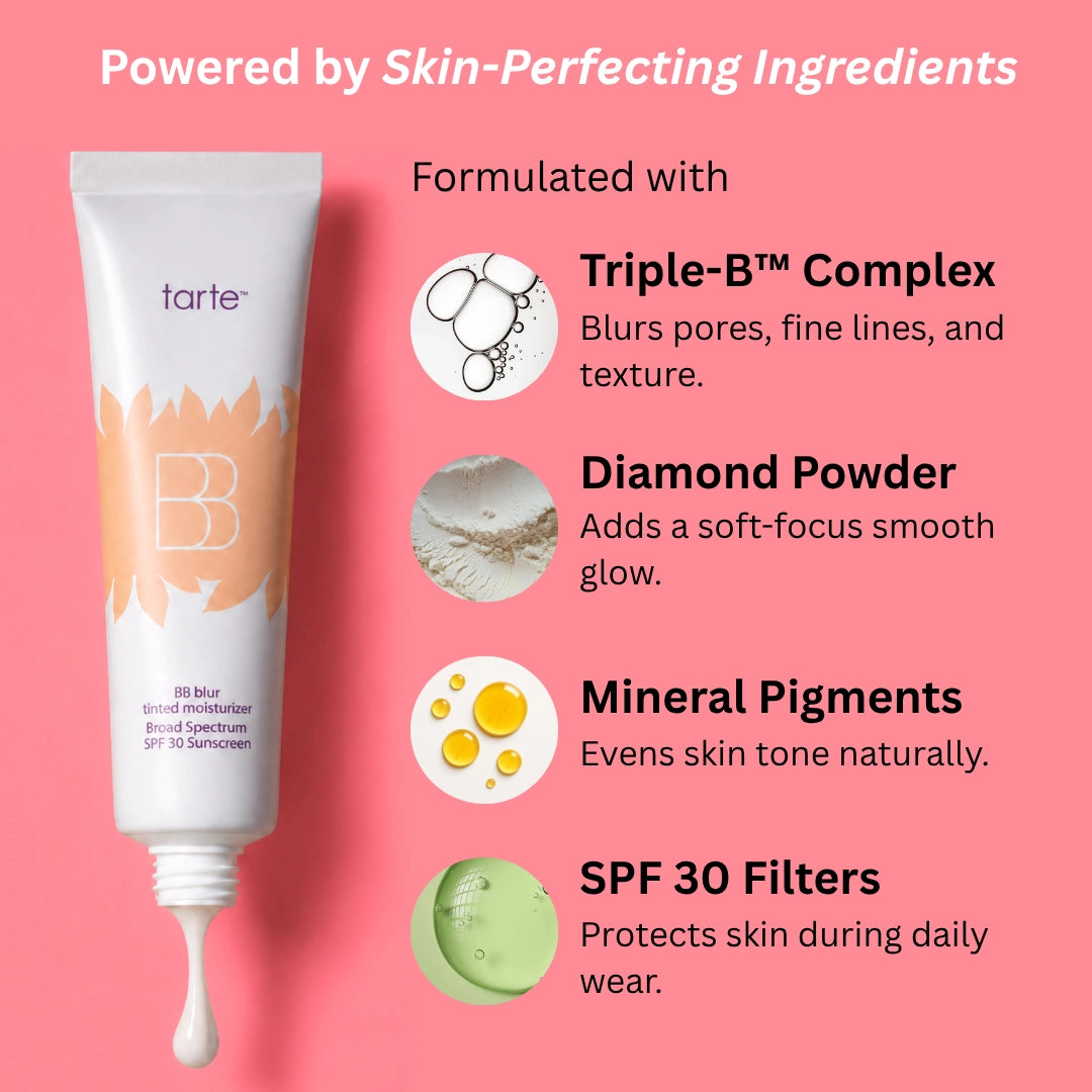 Tarte™ BB Blur Skin Tint SPF 30 – Pore Blurring Tinted Moisturizer
