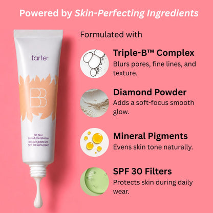 Tarte™ BB Blur Skin Tint SPF 30 – Pore Blurring Tinted Moisturizer