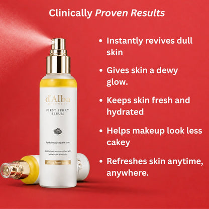 d’Alba White Truffle First Spray Serum