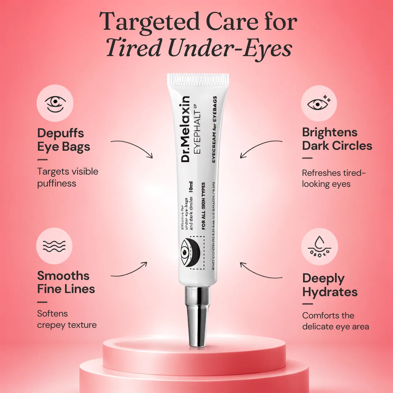 Dr.Melaxin Eyephalt Eye Cream | Hydrating Korean Eye Care